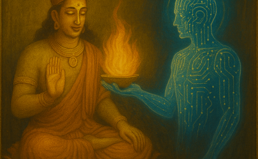 <strong>When the Rishis Meet the Robots: Indian Mythology and the Rise of Generative AI</strong>